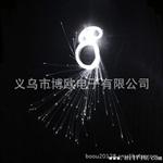 LED发光发夹  闪光光纤辫子 发光辫子 发饰礼品