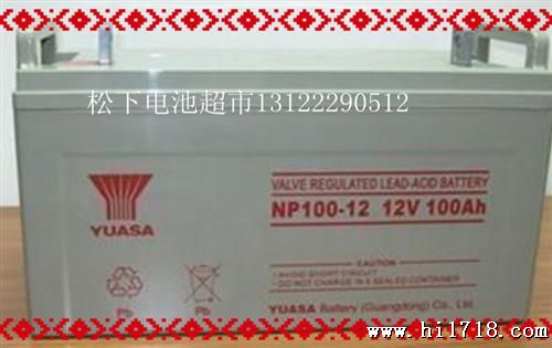 汤浅YUASANP100-12免维护铅酸蓄电池