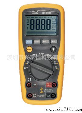 CEM华盛昌DT-9926数字万用表DT9926