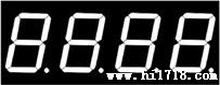 供应0.8'一位米字数码管