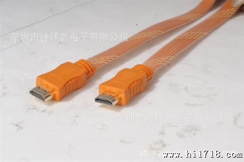 厂家供应HDMI线 HMDI高清连接线 双色头 加网   3M