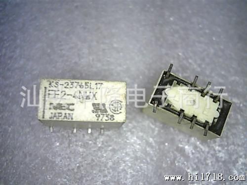 EE2-5NUX    8脚位拆机二手继电器--NEC