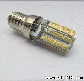 硅胶水晶灯LED E14贴片3014 AC款E14 220V 3W E14 led 灯珠