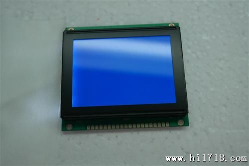 供应12864/LCD液晶屏 LCM模块 模组 点阵带字库