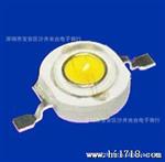 价 大量供应 LED大功率1W白光 暖白