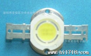 价 大量供应 LED大功率1W白光 暖白