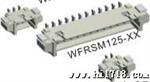 连接器1.25mm单排侧立SMT公座