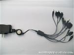 U手机充电器单灯U直充头加十合充电线可伸缩1套起批工厂直批