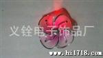 新款LED蝴蝶型发光发夹  发光辫子   万圣节备