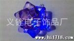 新款LED蝴蝶型发光发夹  发光辫子   万圣节备