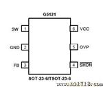 原装G5121串联升压ic