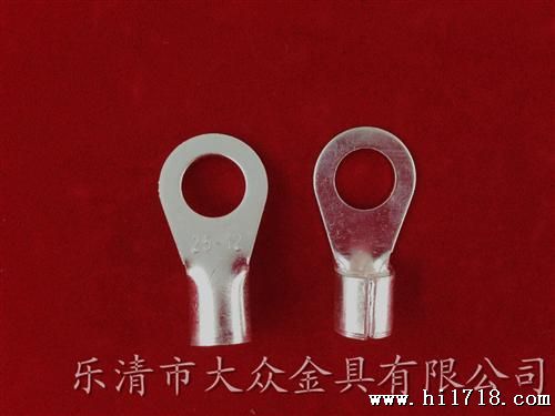 生产冷压端子OT25-12 铜鼻 连接线 走销量 器