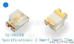 厂家供应LED SMD0805兰灯蓝灯贴片