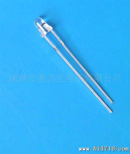 深圳 供应 3mm红蓝双闪长脚 LED 发光二管