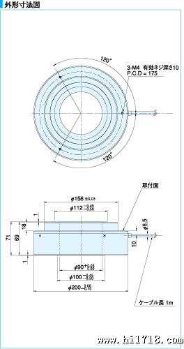 MEH-180 series外形寸法図