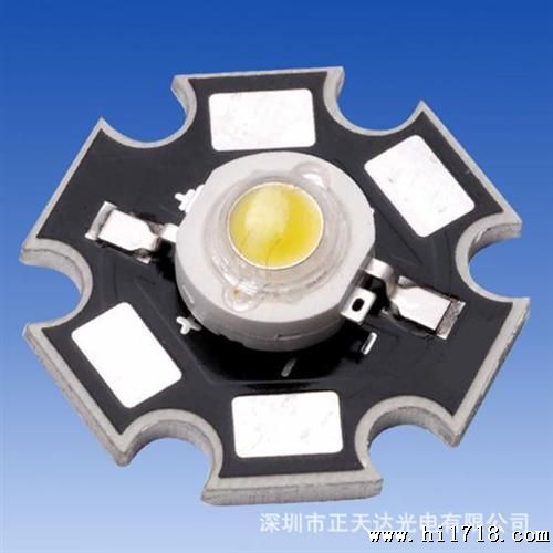 台湾晶元45mil芯片1W3WLED大功率光源LED灯珠LED灯泡质保3年带板