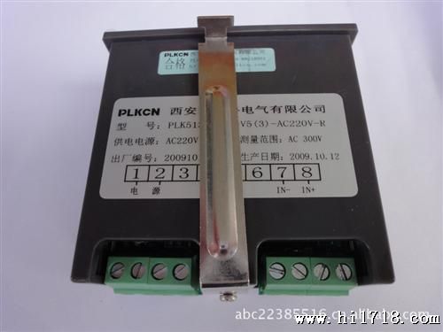 数显电压表PLK5135H-AC-V5-AC220V-R  (菲凌科)