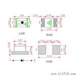 供亮 0603 led贴片 灯珠 发光管 红色 二管 1608 红灯 红光