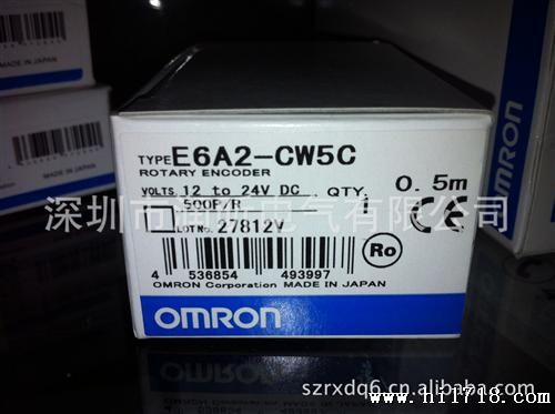 销售原装OMRON/欧姆龙 E6A2-CW5C 500P/R 0.5M