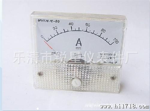 供应直流测量电流表厂家 指针式电流电压表