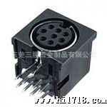供应mini Din连接器,Mini Din 3-10P 全塑