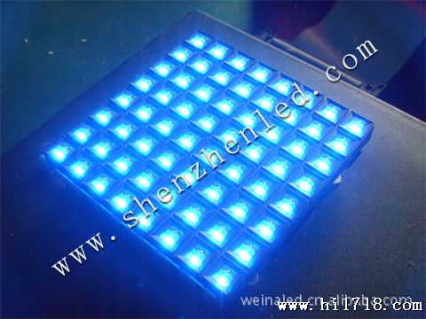 厂家供应LEDP10半户外全彩亚表贴8*8点高亮模块