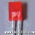 匡通LED发光二管2x5x7mm红发红普亮方形短脚灯珠 