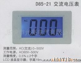 供应液晶 数显交流电压表D85-21