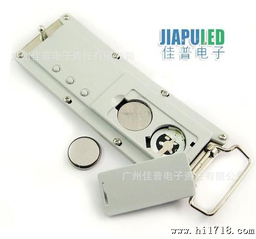 LED belt buckle Match the PU belt