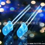 深圳厂家 f5直插 雾状蓝灯 优质亮发光二管led灯珠