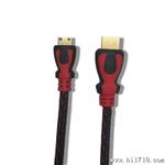 迷你HDMI线高清线连接线Mini HDMI转HDMI线1.4版平板电脑转接线