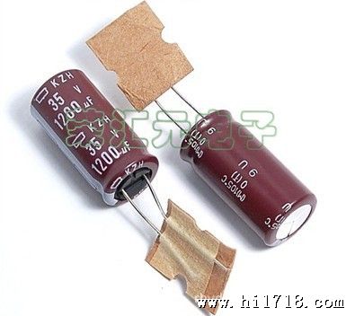 供应原装现货电容KZE63V1000UF长寿命低阻电解电容热卖！