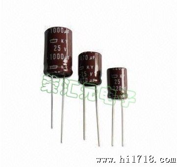 供应原装现货电容KZE63V1000UF长寿命低阻电解电容热卖！