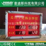 2.3寸不锈钢外框金价牌  led数码汇率牌 LED数码管汇率电子牌