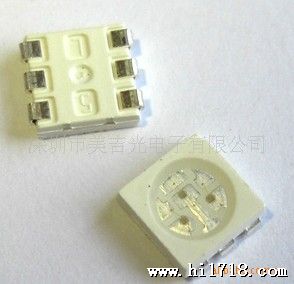 深圳 供应 SMD5050黄贴片LED 发光二管
