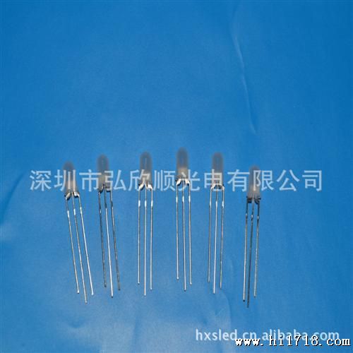 f3红蓝双色 红蓝双色led led双闪发光二管