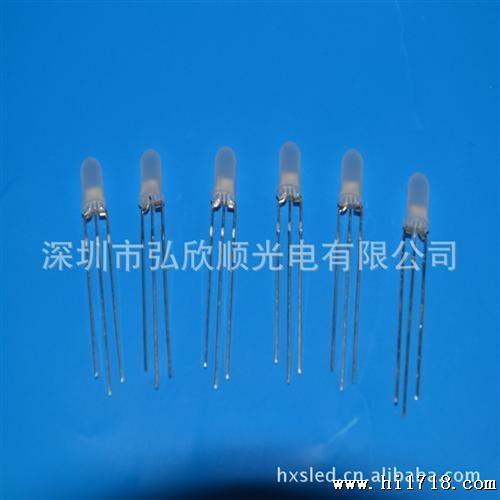 f3红蓝双色 红蓝双色led led双闪发光二管