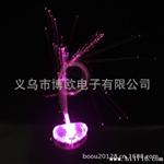 闪光LED发光辫子 光纤辫子 闪光发夹【粉色】