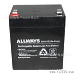 ALLWAYS SS4.5-12 12V 4.5AH 免维护铅酸蓄电池 UPS电源电池