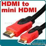 1.5米HDMI 转mini HDMI线  迷你hdmi连接线