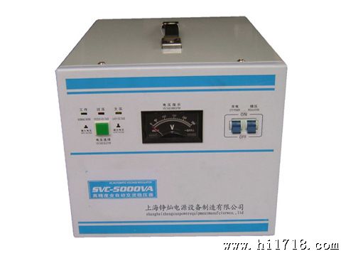 供应 单相设备稳压器 SVC TND 单相全自动稳压器