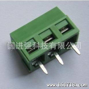厂家现货：螺旋式PCB接线端子台 128-5.0 /7.5MM    绿色端子台