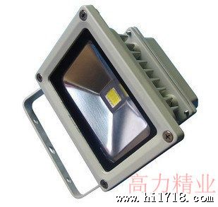 直流DC 24V led 投光灯船用灯10w 20w30w50太阳能蓄电池地摊灯