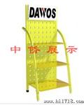 厂家生产加工铁质润滑油展架 汽车用品展示架 蓄电池展示架
