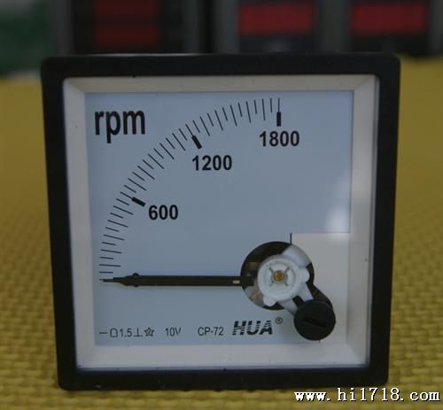 供应华伟仪表CP-72电流表 电压表 转速表等