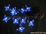 供应LED太阳能节日串灯 蝴蝶串灯(图)