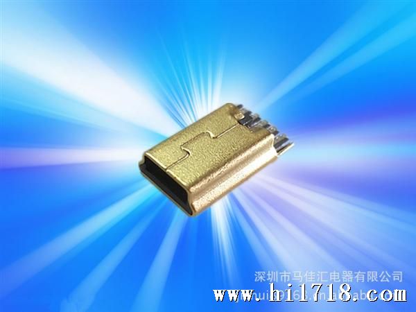 MINI USB 5P 公短体3