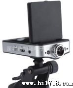 有前后摄像头高清行车记录仪,分离式高清720P双镜头车载摄像机