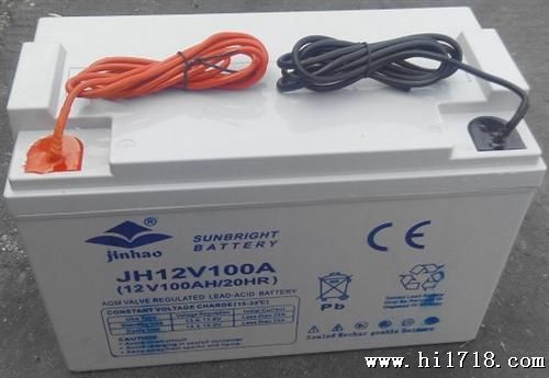 太阳能；风能；胶体蓄电池  JH 12V100AH