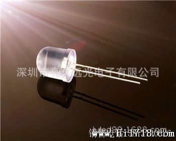 厂家供应10毫米圆头 平头 RGB四脚共阴全彩LED 诚信保障